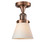 Franklin Restoration One Light Semi-Flush Mount in Antique Copper (405|5171CHACG61)