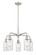 Ballston Five Light Chandelier in Satin Gold (405|5165CRSGG802)