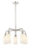 Ballston Five Light Chandelier in Polished Nickel (405|5165CRPNG801)