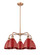 Ballston Five Light Chandelier in Antique Copper (405|5165CRACMBD75RD)