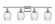 Ballston Four Light Bath Vanity in Polished Nickel (405|5164WPNG292)