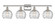 Ballston Four Light Bath Vanity in Polished Nickel (405|5164WPNG12138)
