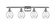 Ballston Four Light Bath Vanity in Polished Chrome (405|5164WPCG362)