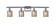 Ballston Four Light Bath Vanity in Polished Chrome (405|5164WPCG116)