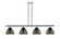 Ballston Four Light Island Pendant in Polished Chrome (405|5164IPCM14BK) Ballston Four Light Island Pendant in Polished Chrome (405|5164IPCM14BK)