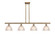 Ballston Four Light Island Pendant in Brushed Brass (405|5164IBBG422)
