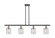 Ballston Four Light Island Pendant in Black Antique Brass (405|5164IBABG112)