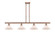 Ballston Four Light Island Pendant in Antique Copper (405|5164IACG131)
