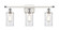 Ballston LED Bath Vanity in White Polished Chrome (405|5163WWPCG802LED)