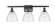 Ballston LED Bath Vanity in Matte Black (405|5163WBKGBD754LED)