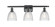 Ballston LED Bath Vanity in Matte Black (405|5163WBKG382LED)