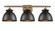 Ballston LED Bath Vanity in Brushed Brass (405|5163WBBM14BKLED)