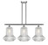 Ballston Three Light Island Pendant in Brushed Satin Nickel (405|5163ISNG212)