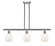 Ballston Three Light Island Pendant in Brushed Satin Nickel (405|5163ISNG101)