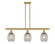 Ballston LED Island Pendant in Satin Gold (405|5163ISGG82LED)