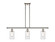 Ballston Three Light Island Pendant in Polished Nickel (405|5163IPNG802)