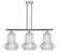 Ballston Three Light Island Pendant in Polished Chrome (405|5163IPCG212)