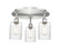 Ballston Three Light Flush Mount in Satin Nickel (405|5163CSNG342)