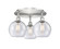 Ballston Three Light Flush Mount in Satin Nickel (405|5163CSNG1248) Ballston Three Light Flush Mount in Satin Nickel (405|5163CSNG1248)