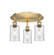 Ballston Three Light Semi-Flush Mount in Brushed Brass (405|5163CBBG804)