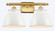 Ballston Two Light Bath Vanity in Satin Gold (405|5162WSGM14W)