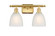Ballston LED Bath Vanity in Satin Gold (405|5162WSGG381LED)