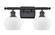 Ballston LED Bath Vanity in Matte Black (405|5162WBKG91LED)