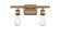 Ballston Two Light Bath Vanity in Brushed Brass (405|5162WBB)