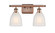 Ballston Two Light Bath Vanity in Antique Copper (405|5162WACG441)