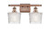 Ballston Two Light Bath Vanity in Antique Copper (405|5162WACG402)