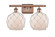 Ballston Two Light Bath Vanity in Antique Copper (405|5162WACG1218RW)