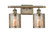 Ballston Two Light Bath Vanity in Antique Brass (405|5162WABG116)