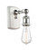 Ballston One Light Wall Sconce in White Polished Chrome (405|5161WWPC)