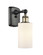 Ballston LED Wall Sconce in Black Antique Brass (405|5161WBABG801LED)