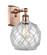 Ballston LED Wall Sconce in Antique Copper (405|5161WACG1228RWLED)