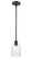 Ballston One Light Mini Pendant in Matte Black (405|5161SBKG342)