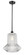 Ballston One Light Mini Pendant in Matte Black (405|5161SBKG212)