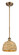 Ballston One Light Mini Pendant in Brushed Brass (405|5161SBBRBD8NAT)