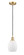 Ballston One Light Mini Pendant in Satin Gold (405|5161PSGG81)