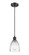 Ballston One Light Mini Pendant in Matte Black (405|5161PBKG442)