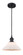 Ballston LED Mini Pendant in Matte Black (405|5161PBKG131LED)
