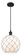Ballston LED Mini Pendant in Matte Black (405|5161PBKG12110RWLED)