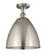 Ballston One Light Semi-Flush Mount in Brushed Satin Nickel (405|5161CSNMBD12SN)