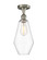 Ballston LED Semi-Flush Mount in Brushed Satin Nickel (405|5161CSNG6527LED)