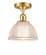 Ballston LED Semi-Flush Mount in Satin Gold (405|5161CSGG422LED)