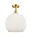 Ballston LED Semi-Flush Mount in Satin Gold (405|5161CSGG12112LED)
