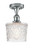 Ballston One Light Semi-Flush Mount in Polished Chrome (405|5161CPCG402)