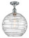 Ballston One Light Semi-Flush Mount in Polished Chrome (405|5161CPCG121312)