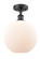 Ballston LED Semi-Flush Mount in Matte Black (405|5161CBKG12110LED)