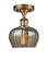 Ballston LED Semi-Flush Mount in Brushed Brass (405|5161CBBG96LED)